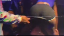 Spank Man Giving A Spanking With New Hard Paddle